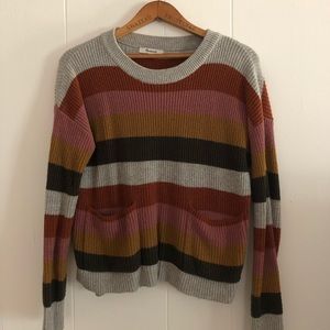 Madewell Patchwork Pullover